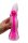 Spiral Bloom Dildo – Weiß-pinker Fantasy-Schaft mit Spiralstruktur, 22 cm, intensives Füllgefühl & stabile Basis