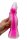 Spiral Bloom Dildo – Weiß-pinker Fantasy-Schaft mit Spiralstruktur, 22 cm, intensives Füllgefühl & stabile Basis