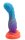 Luma Spire Dildo – Textured Fantasy Shaft in Blue, Purple & Orange, 21 cm, Glows in the Dark & Intense Relief
