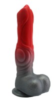 Crimson Fang Dildo – Animalische Intensität, 21,5 cm für mutige Entdecker