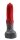 Crimson Bulge Dildo – Glowing Red Fantasy Shaft with Balls Base, 21.5 cm, Realistic Shape & Solid Grip