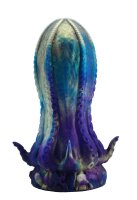 Aurelia Depths Plug – Schillernder Tentakelplug aus der Tiefe, 14 cm, in Blau-Violett-Gold