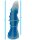 Frostspire Dildo – Ice Blue and White Fantasy Shaft with Textured Surface, 22 cm, Powerful Filling Sensation & Wide Base
