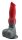 Hellhound Dildo – Roter Fantasy-Schaft mit schwarzer Basis, 21,5 cm, markante Adern & tierische Struktur