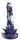 Cosmic Tendrils Dildo – Tentakel-inspirierter Alien-Dildo in Violett-Gold mit 21 cm Strukturpower