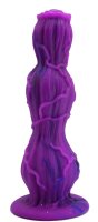 Void Ridge Dildo – Purple-Blue Fantasy Dildo with Veins, 23.5 cm, Muscular Design & Organic Texture