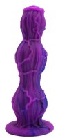 Void Ridge Dildo – Purple-Blue Fantasy Dildo with Veins, 23.5 cm, Muscular Design & Organic Texture