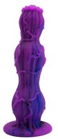 Void Ridge Dildo – Purple-Blue Fantasy Dildo with Veins, 23.5 cm, Muscular Design & Organic Texture