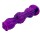 Galactic Root Dildo – Fantasievolles Dildo in Purpur für ein kosmisches Erlebnis, 23,5 cm