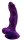 Astro Beast Dildo – Alien Fantasy Dildo in Purple with Galactic Texture, 21 cm