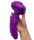 Astro Beast Dildo – Alien Fantasy Dildo in Purple with Galactic Texture, 21 cm