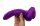 Astro Beast Dildo – Alien Fantasy Dildo in Purple with Galactic Texture, 21 cm