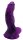 Astro Beast Dildo – Alien Fantasy Dildo in Purple with Galactic Texture, 21 cm