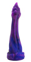 Stellar Bloom Dildo – Organic Alien Bloom in Purple with Galactic Texture, 20 cm