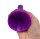 Stellar Bloom Dildo – Organic Alien Bloom in Purple with Galactic Texture, 20 cm