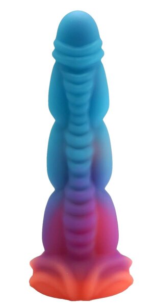 Alien Realms Dildo – Der mystische Begleiter, 22 cm, Farbverlauf für extraterrestrische Fantasien
