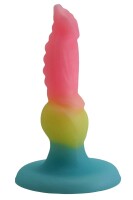 Color Splash Serpent Dildo – Farbexplosion und fantasievolle Form für sinnliche Abenteuer, 17cm