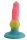 Solar Pop Dildo – Realistic Silicone Shaft in Pink-Yellow-Blue, 17 cm, with Suction Base & Rainbow Gradient