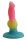 Solar Pop Dildo – Realistic Silicone Shaft in Pink-Yellow-Blue, 17 cm, with Suction Base & Rainbow Gradient
