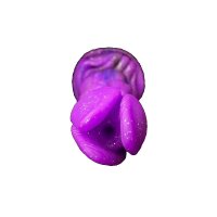 Venom Root Dildo – Organischer Fantasy-Dildo in violett-schwarzer Wurzelform, 24 cm mit knotiger Struktur und tiefen Auswölbungen