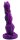 Venom Root Dildo – Organischer Fantasy-Dildo in violett-schwarzer Wurzelform, 24 cm mit knotiger Struktur und tiefen Auswölbungen