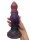 Crimson Abyss Dildo – Fantasy-Dildo mit Schuppenstruktur in Rot-Schwarz, 21 cm mit markanter Textur & mystischem Farbverlauf