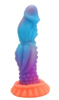 Aurora Nebula Dildo – Reise durch die kosmischen Tiefen, 22 cm, Fantasievolle Textur, Leuchtet im Dunkeln