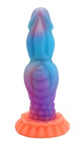 Aurora Nebula Dildo – Reise durch die kosmischen Tiefen, 22 cm, Fantasievolle Textur, Leuchtet im Dunkeln