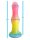 Rainbow Glow Dildo – Farbenfroher Fantasy-Dildo, 18,5 cm, strukturierte Oberfläche & Leuchteffekt