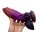 Oblivion Claw Dildo – Drachenstruktur mit Krallenfuß & Farbverlauf in Bordeaux-Violett, 19 cm