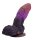 Oblivion Claw Dildo – Drachenstruktur mit Krallenfuß & Farbverlauf in Bordeaux-Violett, 19 cm