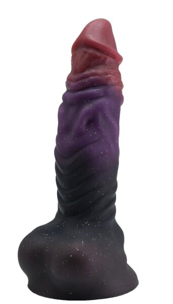 Darkstar Surge Dildo – Powerful Silicone Dildo with Galactic Texture, 21 cm