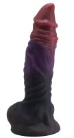 Galactic Pulse Dildo – Der kosmische Begleiter für galaktische Freuden, 21 cm, intergalaktisches Design, funkelnder Nachthimmel
