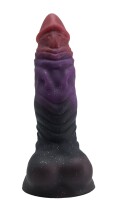 Galactic Pulse Dildo – Der kosmische Begleiter für galaktische Freuden, 21 cm, intergalaktisches Design, funkelnder Nachthimmel
