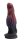 Nebular Serpent Dildo – Compact fantasy tentacle in burgundy-violet-black with shimmering finish, 22 cm, structured premium silicone