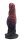 Nebular Serpent Dildo – Compact fantasy tentacle in burgundy-violet-black with shimmering finish, 22 cm, structured premium silicone