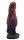 Nebular Serpent Dildo – Compact fantasy tentacle in burgundy-violet-black with shimmering finish, 22 cm, structured premium silicone