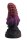 Abyss Root Dildo – Black-purple tentacle root with segmented structure, 17 cm, compact fantasy shape for targeted stimulation