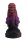 Abyss Root Dildo – Black-purple tentacle root with segmented structure, 17 cm, compact fantasy shape for targeted stimulation
