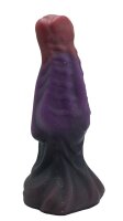 Elder Maw Dildo – Deep violet tentacle form with scale ridges, 21 cm, intense fantasy texture for extreme fullness