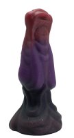 Elder Maw Dildo – Deep violet tentacle form with scale ridges, 21 cm, intense fantasy texture for extreme fullness