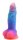 Glowscale Titan Dildo – Glühende Fantasy-Form mit Adernstruktur, 21 cm, leuchtet im Dunkeln