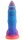 Glowscale Titan Dildo – Glühende Fantasy-Form mit Adernstruktur, 21 cm, leuchtet im Dunkeln