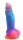 Glowscale Titan Dildo – Glühende Fantasy-Form mit Adernstruktur, 21 cm, leuchtet im Dunkeln