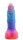 Glowscale Titan Dildo – Glühende Fantasy-Form mit Adernstruktur, 21 cm, leuchtet im Dunkeln