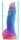Glowscale Titan Dildo – Glühende Fantasy-Form mit Adernstruktur, 21 cm, leuchtet im Dunkeln