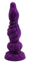 Pumpkin Bloom Dildo – Halloween-Inspired Fantasy Toy with Botanical Texture & Sparkle, 24 cm