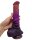 Xeno Core Dildo – Spiral-Ribbed Alien Fantasy Toy, 23 cm, Biomechanical Form & Suction Base
