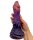 Void Seed Dildo – Glittering Alien Shaft with Tentacle Tip & Bud Texture, 21 cm