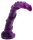 Twilight Serpent Dildo – Reptilian Fantasy Toy with Twisting Texture, 35 cm, Deep Purple Giant